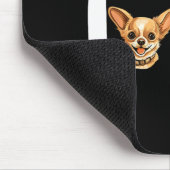Chihuahua Dog Love For Valentine's Day Muismat (Hoek)