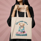 Chihuahua Dog-Lover Canvas tas