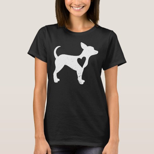 Chihuahua Dog Lover T-shirt (Voorkant)