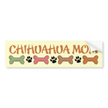 Chihuahua Dog Mam Bumpersticker
