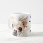 Chihuahua Dog Mama Koffiemok (Voorkant links)