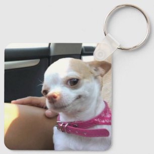  Chihuahua Dog Meme Dubbelzijdige Sleutelhanger