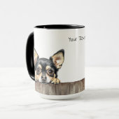 Chihuahua Dog Mok (Voorkant links)