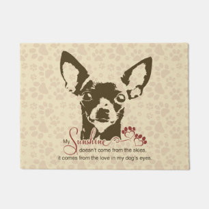Chihuahua Dog My Sunshine Deurmat