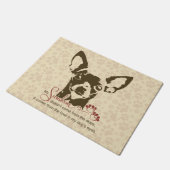 Chihuahua Dog My Sunshine Deurmat (Schuin)