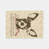 Chihuahua Dog My Sunshine Fleece Deken (Voorkant (Horizontaal))