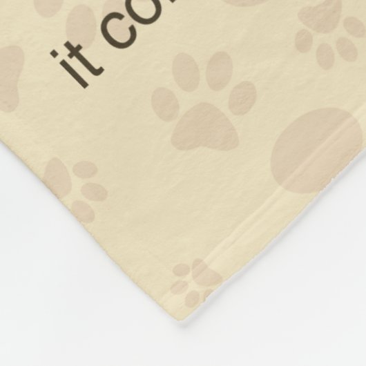 Chihuahua Dog My Sunshine Fleece Deken (Hoek)