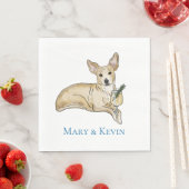 Chihuahua dog Napkins Servet (Insitu)