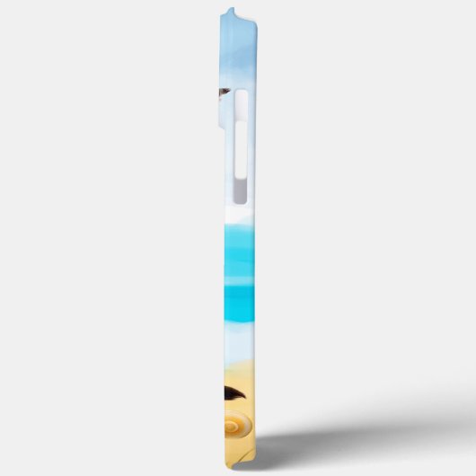 Chihuahua Dog op strand Case-Mate iPhone Case (Achterkant / Links)