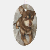 Chihuahua Dog Ornament (Rechts)