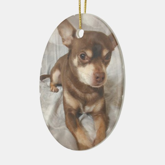 Chihuahua Dog Ornament (Links)
