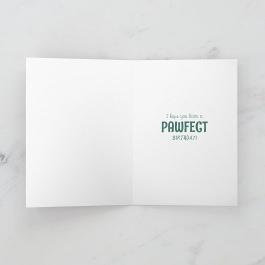 Chihuahua Dog Pawfect Day - Gelukkige Verjaardag M Kaart (Binnen)
