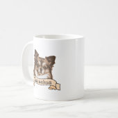 Chihuahua Dog Persoonlijk Koffiemok (Voorkant links)