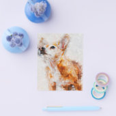 Chihuahua Dog Portrait_Dog Lover Flyer (Enkel)