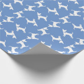 Chihuahua Dog Puppy Cadeaupapier (Hoek)