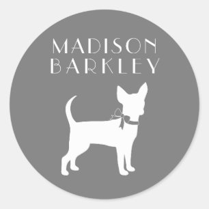 Chihuahua Dog Puppy Classic Round Sticker