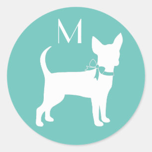 Chihuahua Dog Puppy Classic Round Sticker