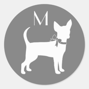 Chihuahua Dog Puppy Classic Round Sticker