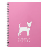 Chihuahua Dog Puppy Notitieboek (Voorkant)