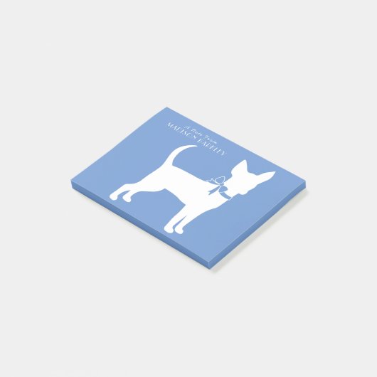 Chihuahua Dog Puppy Post-it® Notes (Schuin)