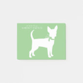 Chihuahua Dog Puppy Post-it Notes (Voorkant)