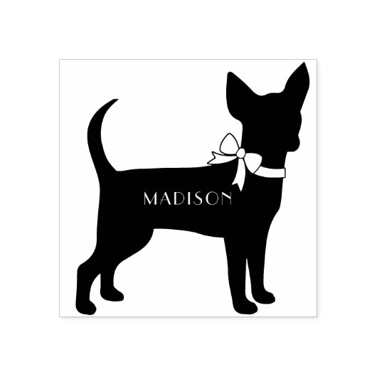 Chihuahua Dog Puppy Rubberstempel (Afrduk)