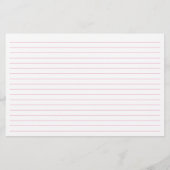 Chihuahua Dog Puppy Stationery Briefpapier (Achterkant)