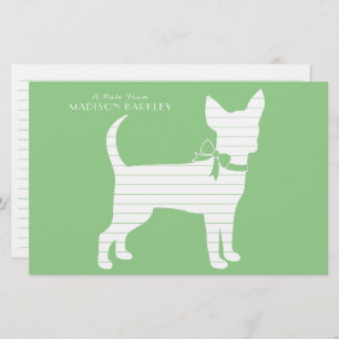 Chihuahua Dog Puppy Stationery Briefpapier
