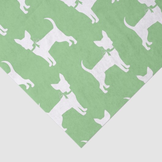 Chihuahua Dog Puppy Tissue Paper Tissuepapier (Detail)
