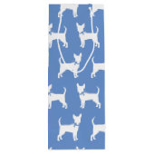 Chihuahua Dog Puppy Wijn Cadeautas (Achterkant)