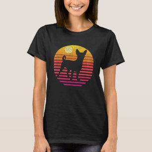 Chihuahua Dog Retro Hondenliefhebbers Gift T-shirt