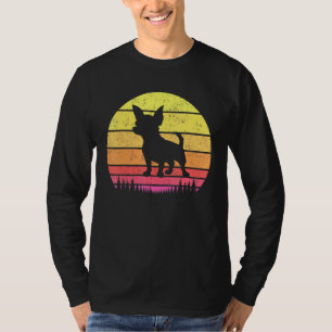 Chihuahua Dog Retro Silhouette Breed T-shirt