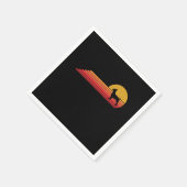 Chihuahua Dog Retro  stijl Servet (Hoek)