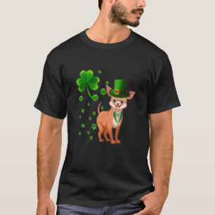 Chihuahua Dog Saint Patricks Day Funny Gifts for D T-shirt