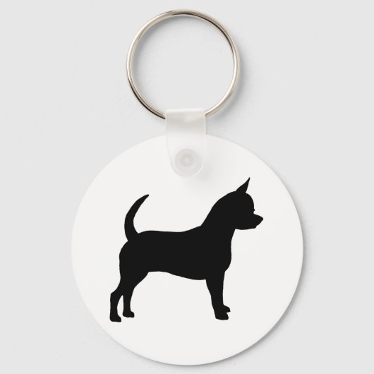Chihuahua Dog Sleutelhanger (Voorkant)