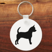 Chihuahua Dog Sleutelhanger (Voorkant)