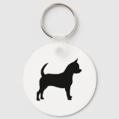 Chihuahua Dog Sleutelhanger (Voorkant)