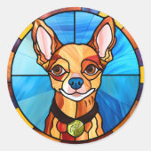 Chihuahua Dog Sticker Pack (Voorkant)