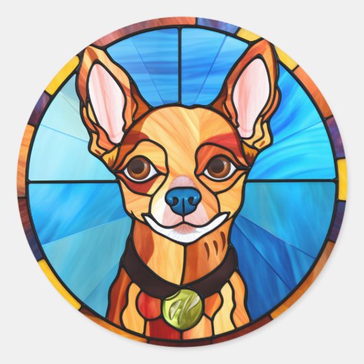 Chihuahua Dog Sticker Pack (Voorkant)