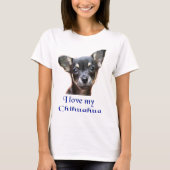Chihuahua Dog t-shirts (Voorkant)
