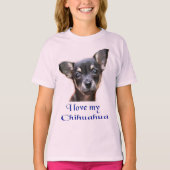 Chihuahua Dog t-shirts (Voorkant)