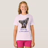 Chihuahua Dog t-shirts (Voorkant volledig)