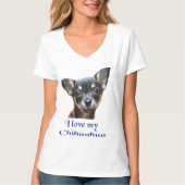 Chihuahua Dog t-shirts (Voorkant)