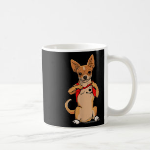 Chihuahua Dog Tattoo Ik hou van mama Schattige Dog Koffiemok