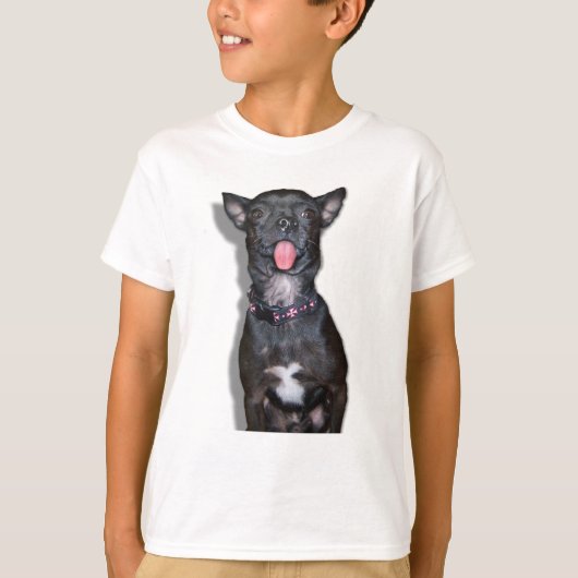 Chihuahua Dog Tongue T-shirt (Voorkant)