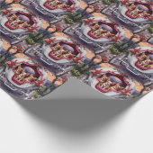 Chihuahua Dog Valentine's Day Cadeaupapier (Hoek)