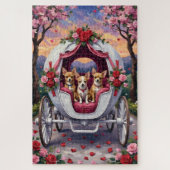 Chihuahua Dog Valentine's Day Legpuzzel (Verticaal)