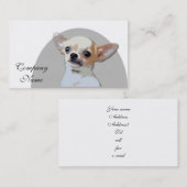 Chihuahua Dog Visitekaartje (Voorkant / Achterkant)