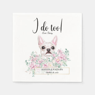 Chihuahua Dog Wedding Cocktail Napkins Servet