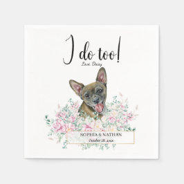 Chihuahua Dog Wedding Cocktail Napkins Servet